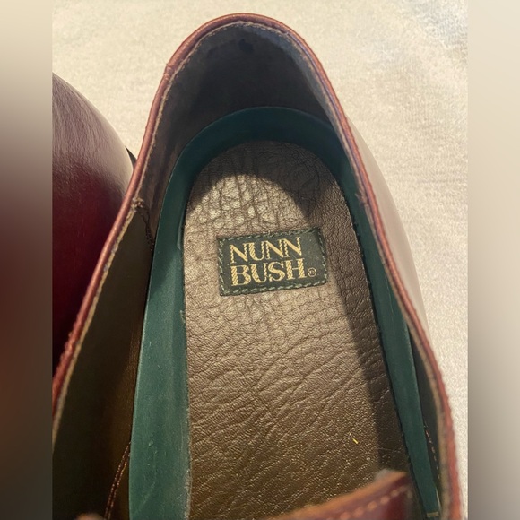 Nunn Bush Men’s Brown Cap Toe Genuine Leather Shoes US Size 11M - Picture 7 of 9